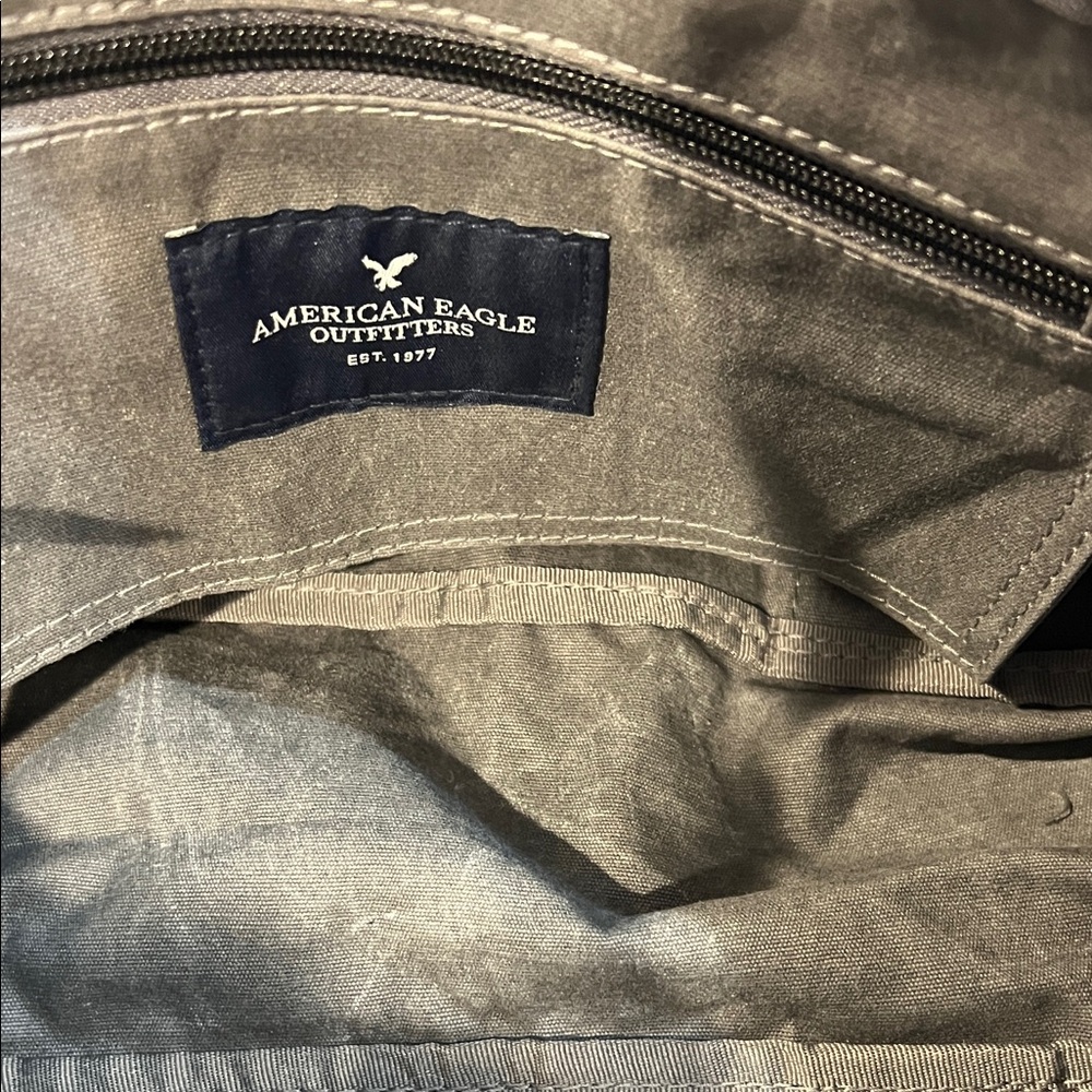 American Eagle Canvas Duffel Bag - Picture 6 of 6
